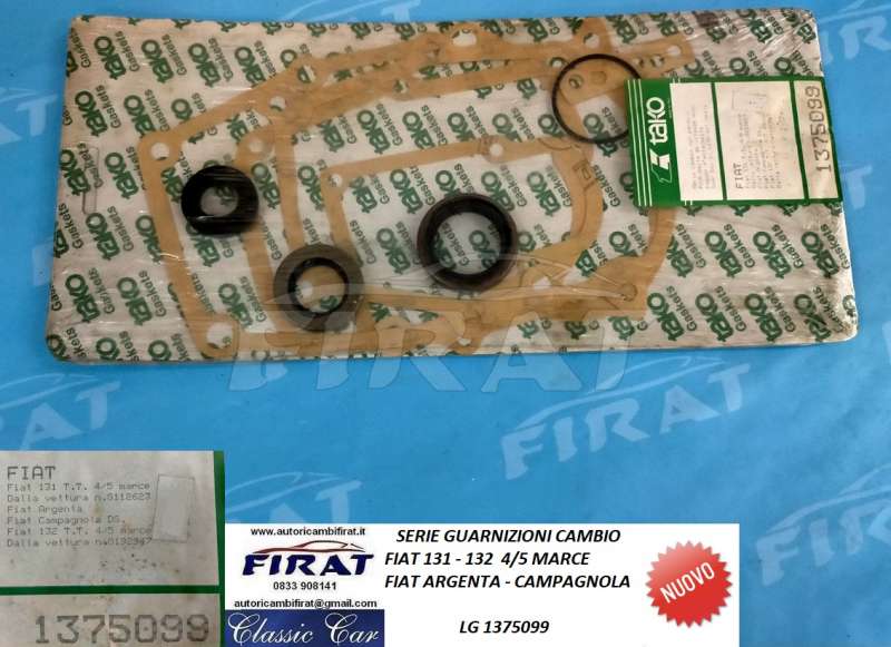 GUARNIZIONI CAMBIO FIAT 131 - 132 -ARGENTA C.P. (1375099)